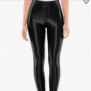 American Apparel Black Disco Pants